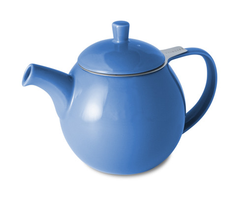 blue curve teapot 24oz