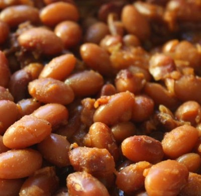 Apple Chipotle Baked Beans